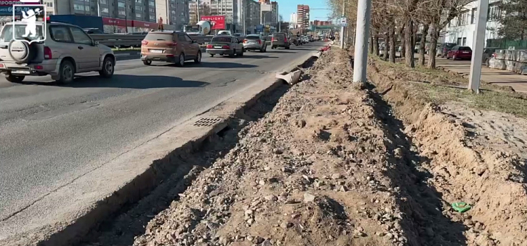 На Московском проспекте Ярославля пройдут дорожные работы