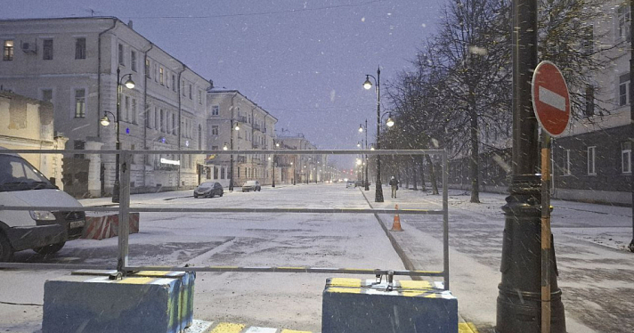 Центр Ярославля перекроют в новогоднюю ночь: схема ограничений