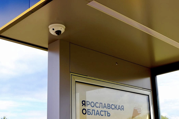 Видеонаблюдение подключили на 50 остановках Ярославской области