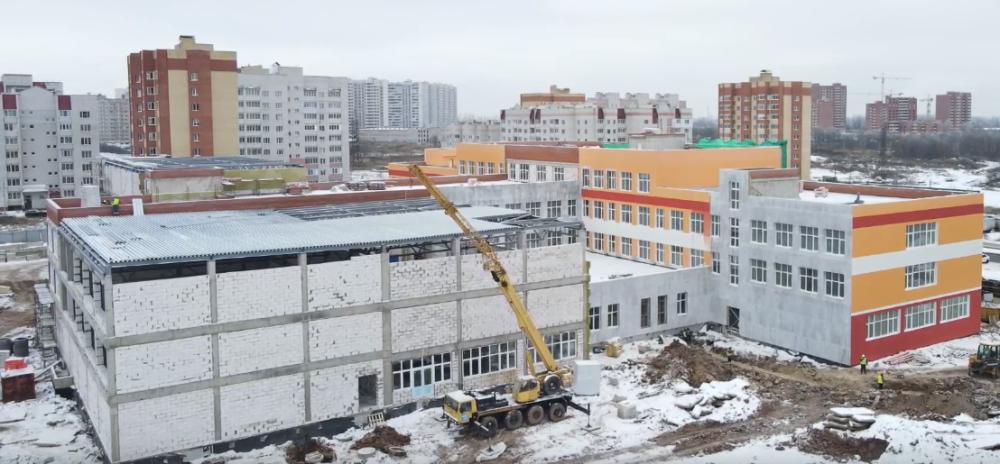 Губернатор: школу на Пашуковской улице сдадут в следующем году