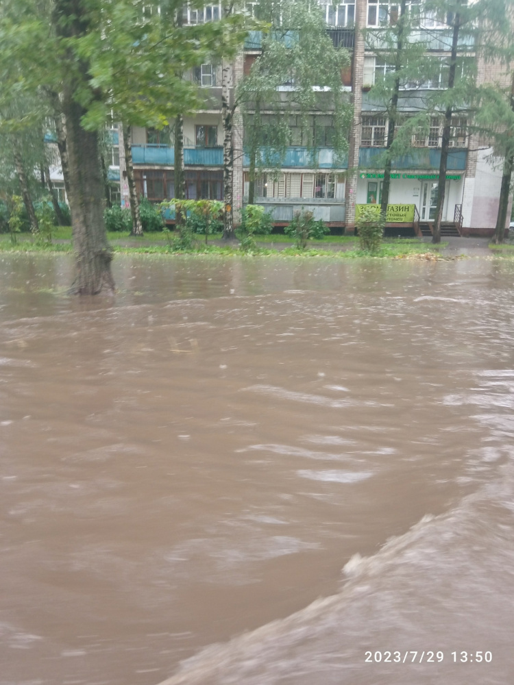 «Море едет к вам»: Ярославль утонул после субботних ливней