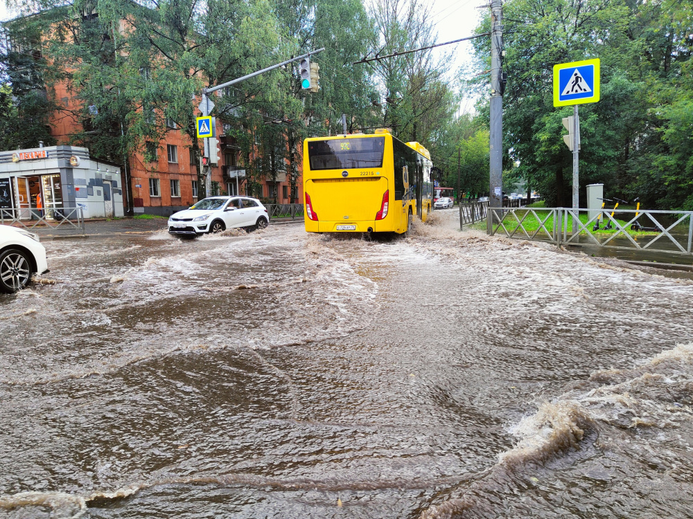 Ярославль снова затопило после мощных ливней