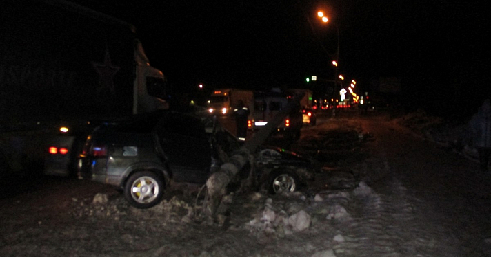 В Ярославской области погиб молодой пассажир автомобиля, врезавшегося в столб_231770