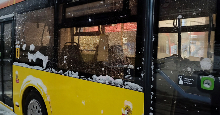Стёкла на ярославских электробусах не прошли испытание морозами