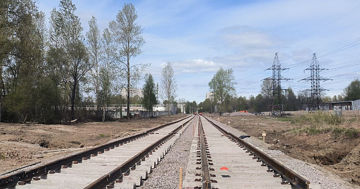 В Ярославле уложили 600 метров новых трамвайных путей_272007