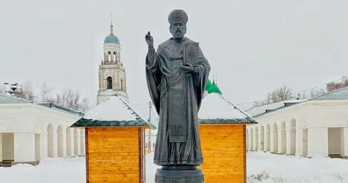 В Ярославской области появился памятник Николаю Чудотворцу