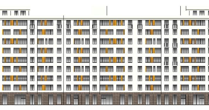 Под Ярославлем построят девятиэтажку с двухуровневыми квартирами