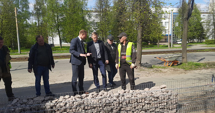 В Ярославле в Юбилейном парке сделают забор из камней_239741