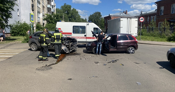 В Ярославле произошло ДТП с пострадавшим