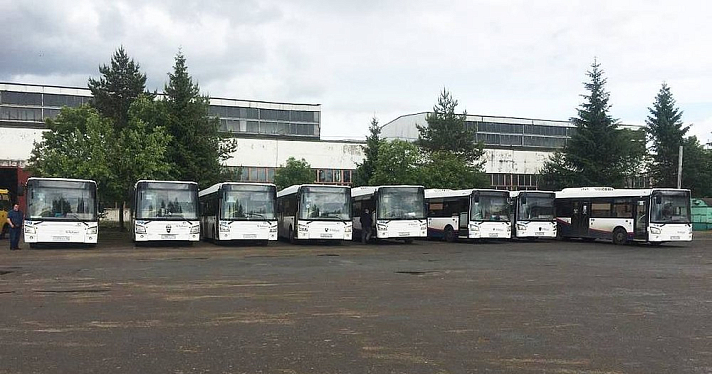 Рыбинское транспортное предприятие получило первые автобусы из Ярославля