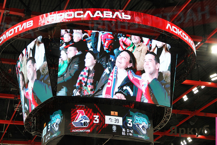 В постновогоднем матче ярославский «Локомотив» и астанинский «Барыс» в основное время накидали восемь шайб на двоих